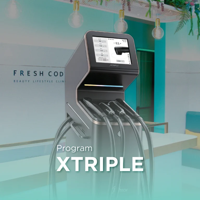 XTriple เครื่องยกกระชับด้วย 3-Line HIFU ที่ Fresh Code Clinic สุขุมวิท 5